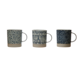 16 oz. Hand-Stamped Stoneware Mug