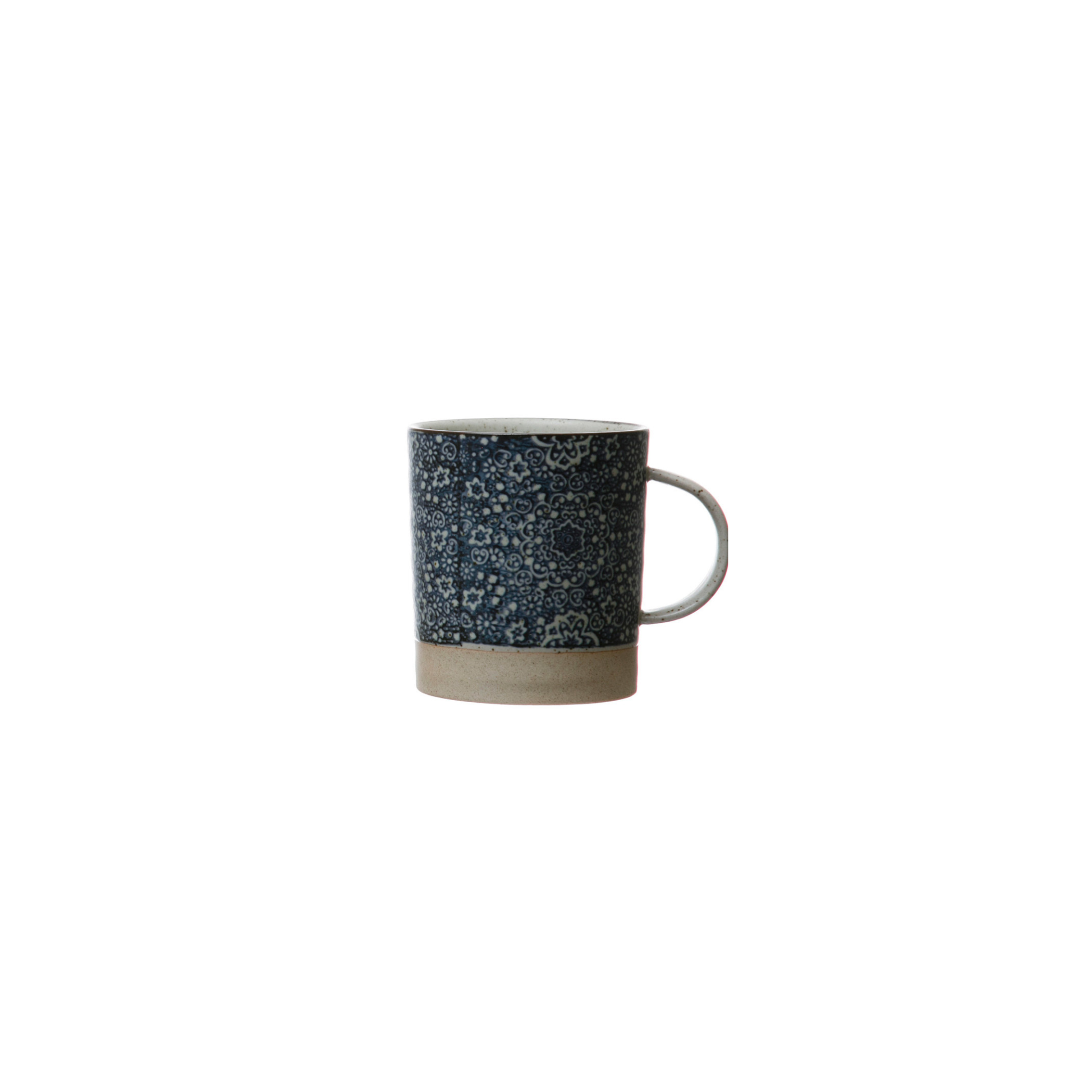 16 oz. Hand-Stamped Stoneware Mug