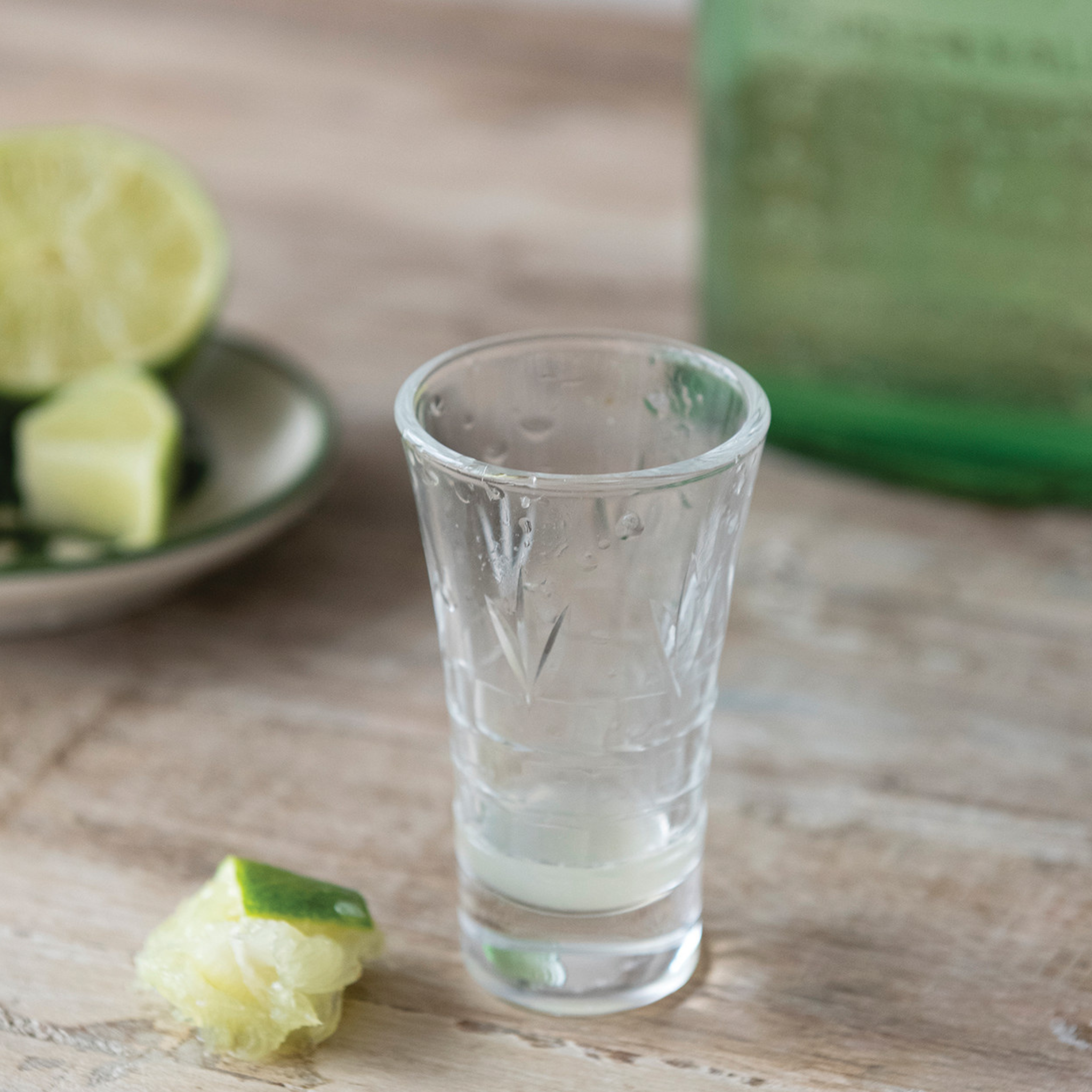 Etched Shot Glass