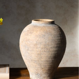 Terracotta Plume Vase