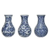 Hand-Stamped Stoneware Vase