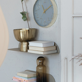 Gray & Gold Wall Clock