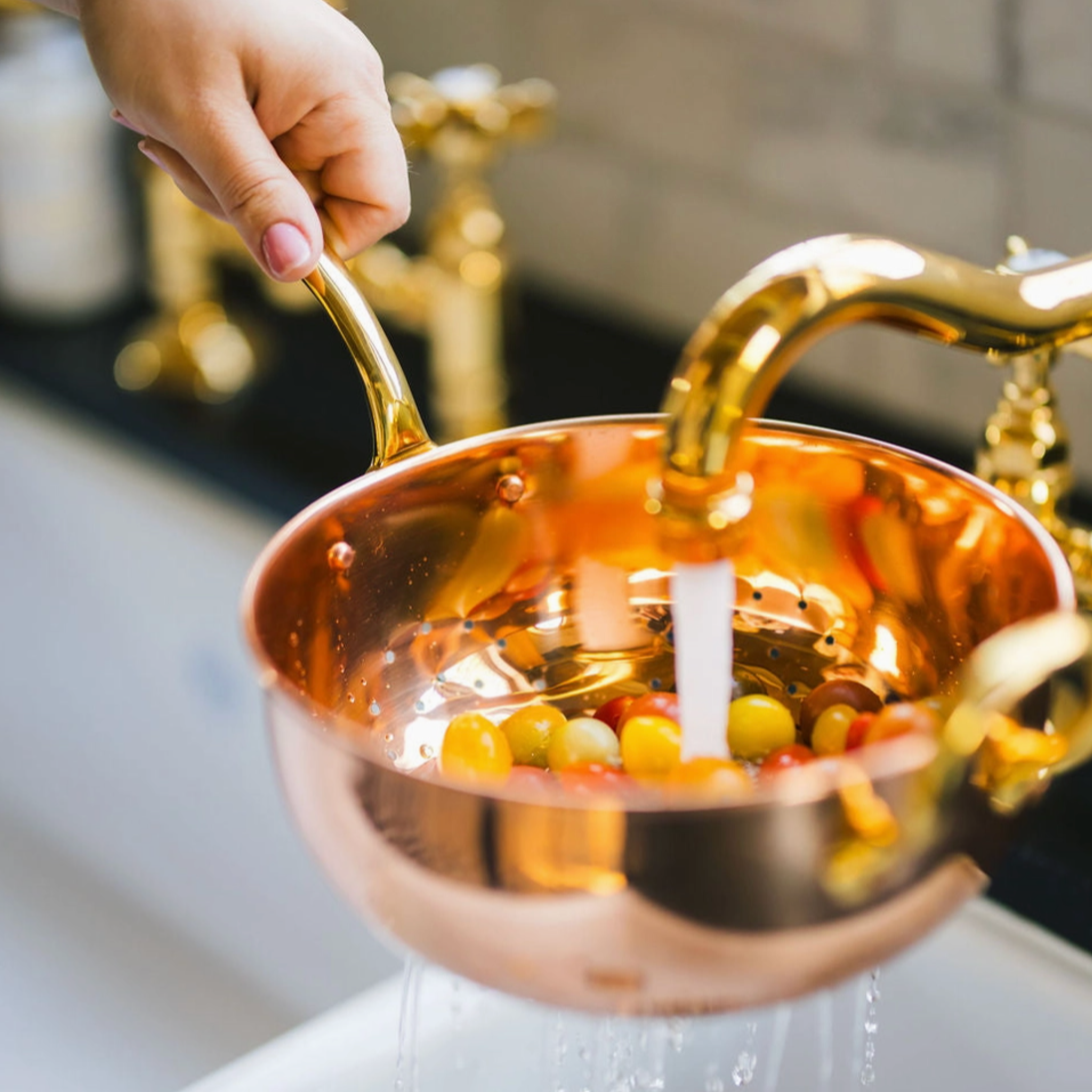 Copper Colander