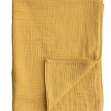 Cotton Double Cloth Baby Blanket w/ Trim