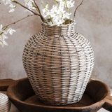 Grey Willow Vase