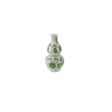 Hand-Painted Floral Stoneware Vase