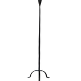 Hand-Forged Cast Iron Footed Taper Holder