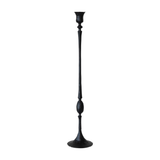 20" Black Hand-Forged Cast Iron Taper Holder