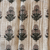 Linen Ostuni Orchid on White Napkin