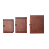 Leather Box with Velvet Interior