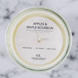 Apples & Maple Bourbon Old Line Candle