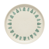 Christmas Tree Footed Plate