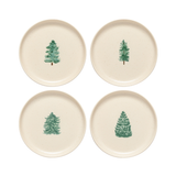 Pacifica Christmas Tree Salad/Dessert Plate