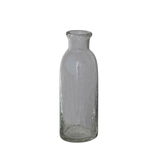 Hand-Blown Glass Bottle Vases