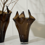 Peaked Glass Vase