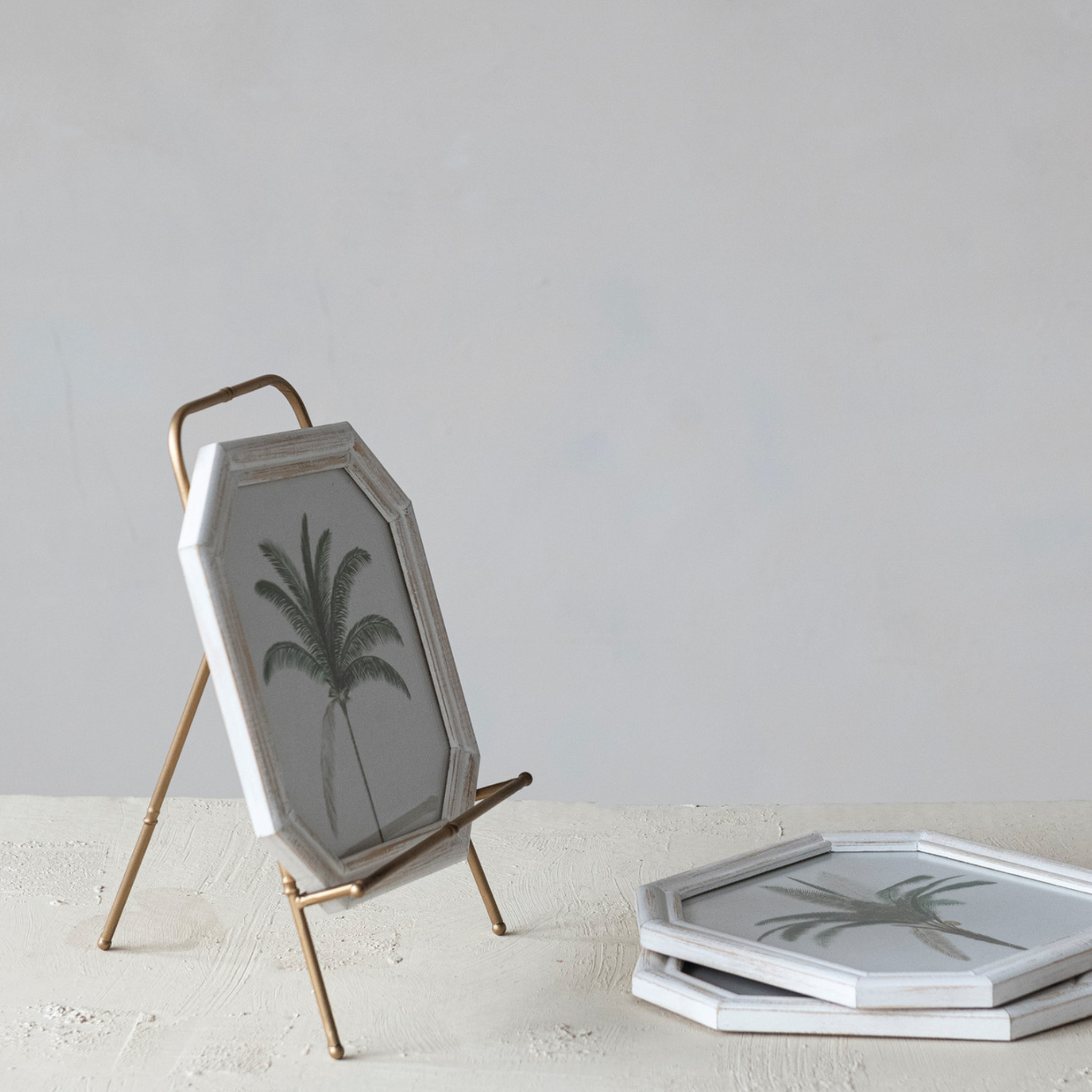 Gold Metal Easel
