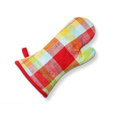 Fresh Pick Plaid Oven Mitt