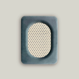 Slate Blue Velvet Photo Frame