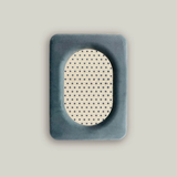 Slate Blue Velvet Photo Frame