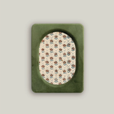 Mossy Green Velvet Photo Frame