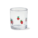 Strawberry Double Old Fashioned Glass