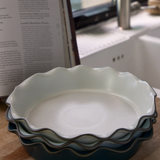 Stacked Organic Pie Dish