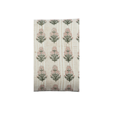 Linen Ostuni Orchid on White Placemat