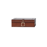Leather Box with Velvet Interior