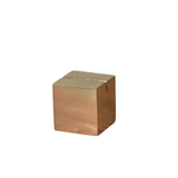 Cast Iron Brass Cube Place Card Holder