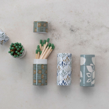 Floral Safety Matches in Tube Matchbox