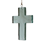 Glass Cross Suncatcher