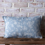 Blue Poppy Pillow