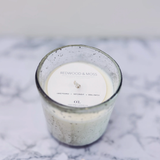 Red Wood & Moss Old Line Candle