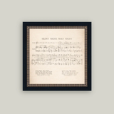 Silent Night Framed Art