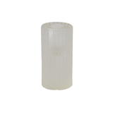 4" Cut Glass Taper Holder