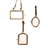 Small Brass Hanging Frame