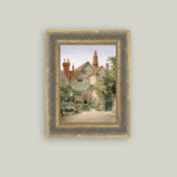 Old Manor House Framed Artwork