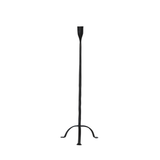 Hand-Forged Cast Iron Footed Taper Holder