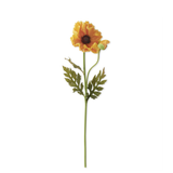 25.5" Yellow Real Touch Poppy