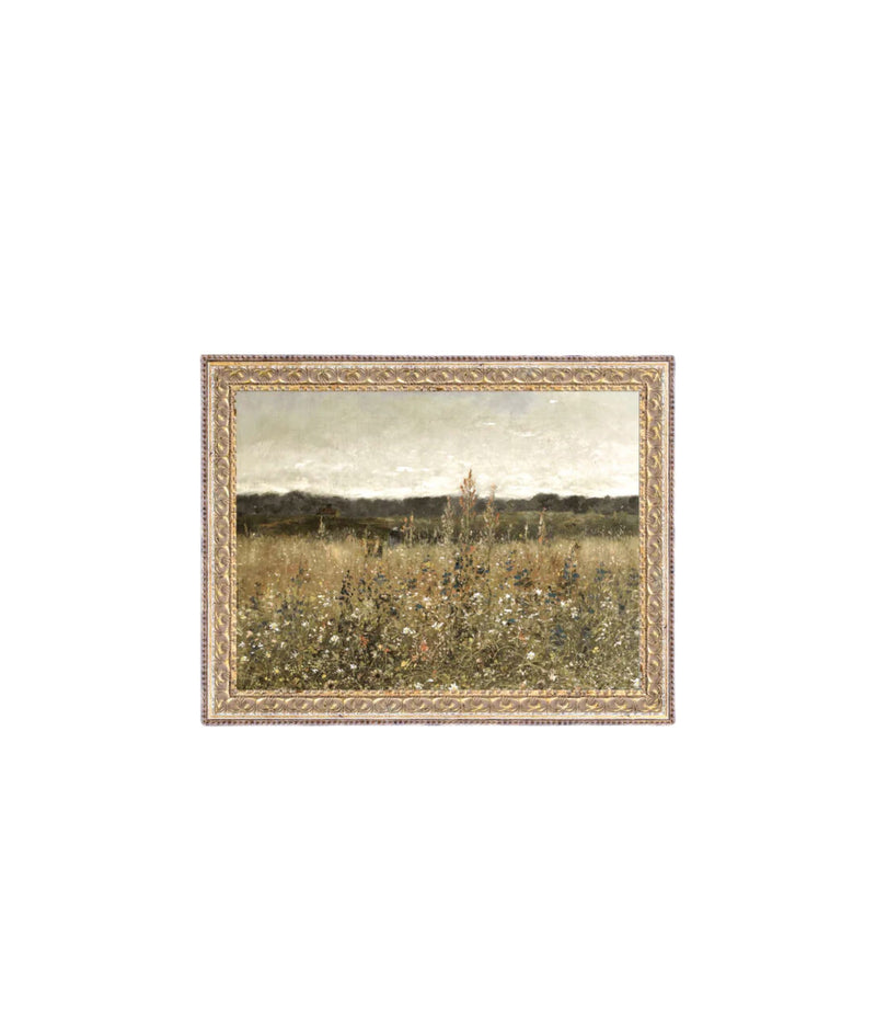 Wildflower Field Framed Art