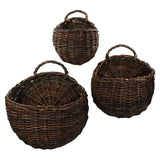 Willow Round Wall Baskets