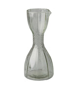 Ruffle Glass Bell Carafe