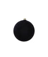 Crushed Midnight Medium Velvet Ball Ornament