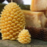 Small Beeswax Pinecone