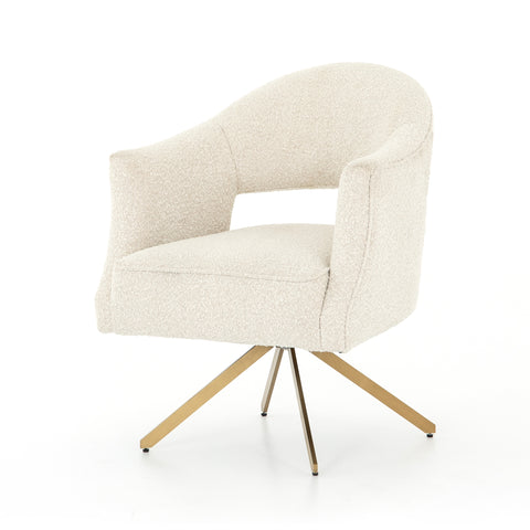 Adara Desk Chair-Knoll Natural