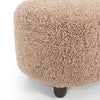 Aniston Ottoman-23"-Andes Toast