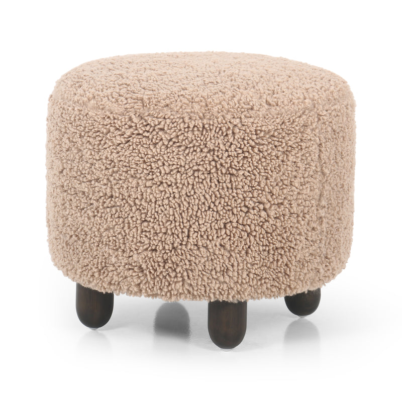 Aniston Ottoman-23"-Andes Toast