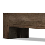 Abaso Large Accent Bench-Ebn Rstic