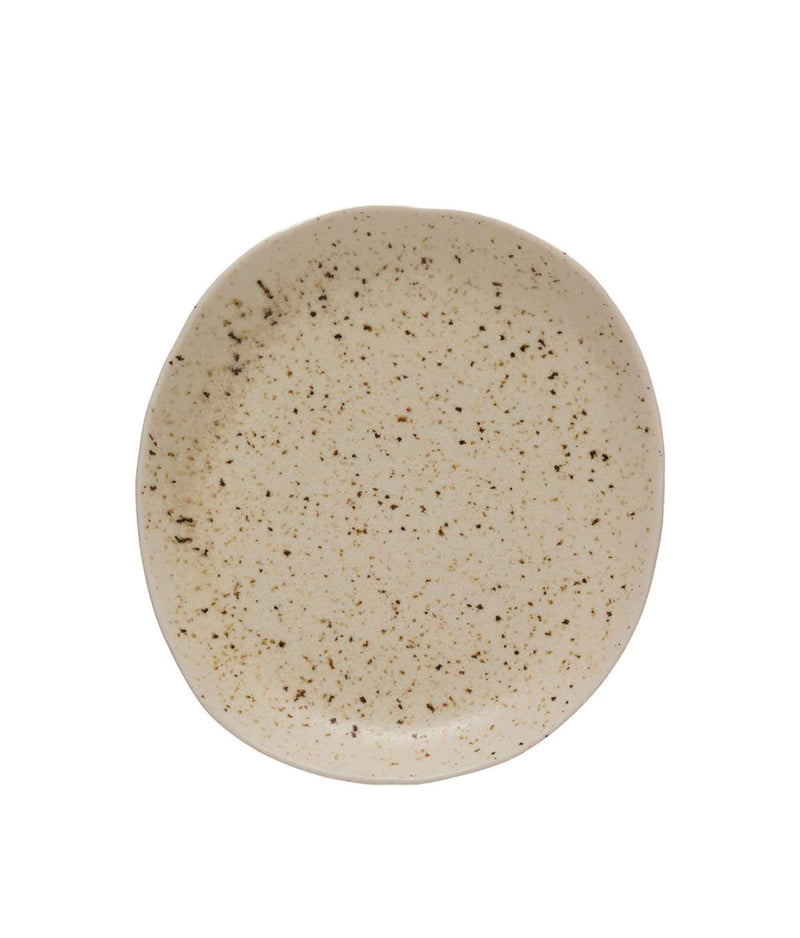 8" Round Stoneware Plate