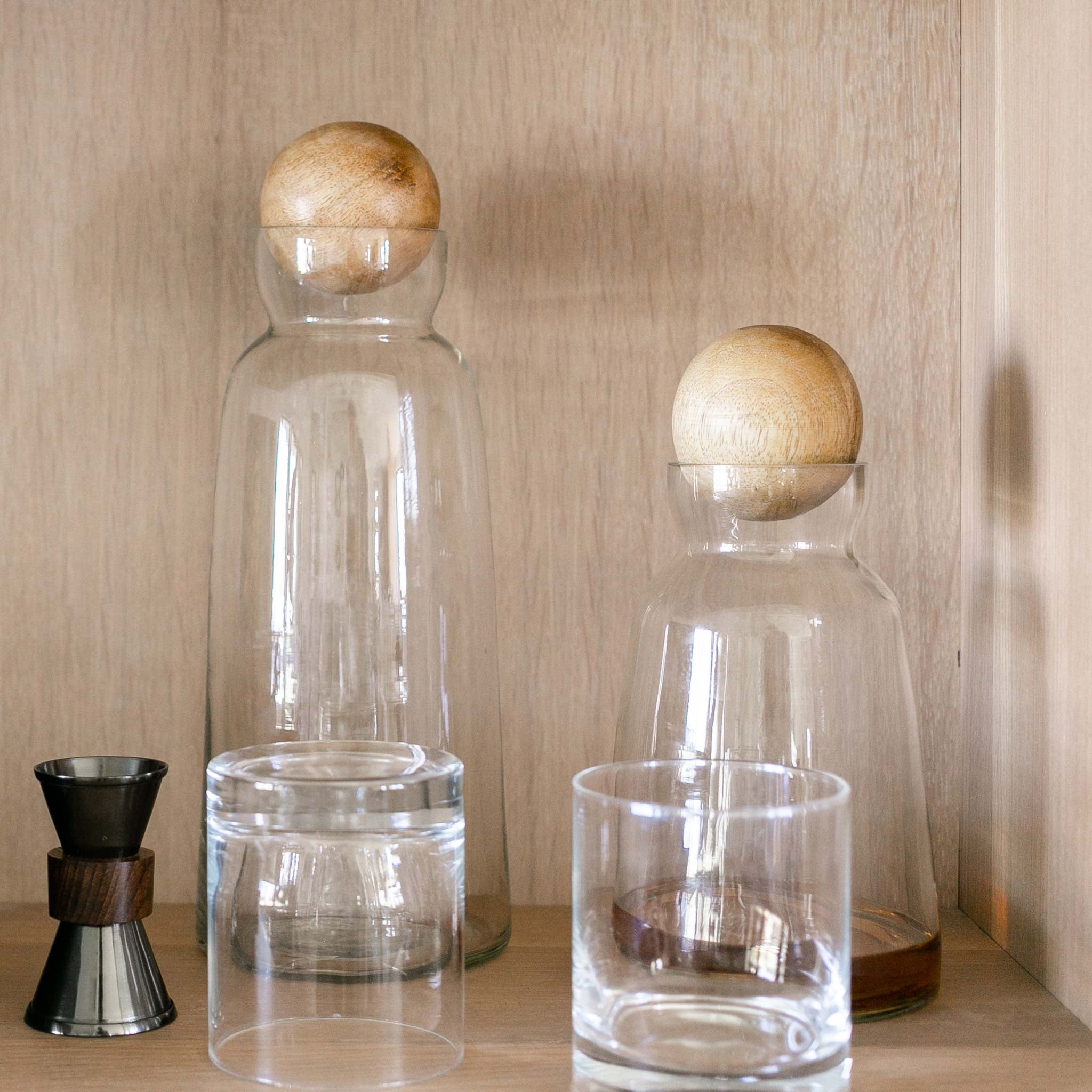 Glass Mango Decanter